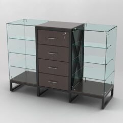 Прилавок ЛОФТ СТИЛЬ №12+13+12, Дуб Венге