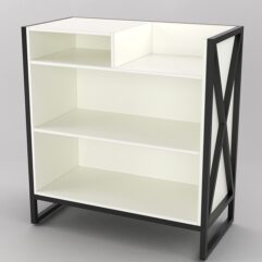 Прилавок под кассу ЛОФТ СТИЛЬ №3-W, Белый