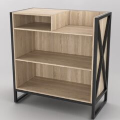 Прилавок под кассу ЛОФТ СТИЛЬ №3-W, Дуб Сонома