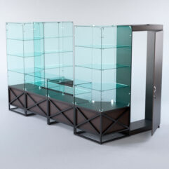 Павильон торговый ЛОФТ СТИЛЬ пристенный №3а, Дуб Венге