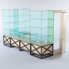 Павильон торговый ЛОФТ СТИЛЬ пристенный №3а, Дуб Сонома