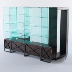 Павильон торговый ЛОФТ СТИЛЬ пристенный №4а, Дуб Венге