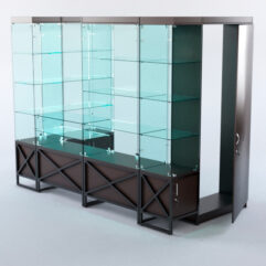 Павильон торговый ЛОФТ СТИЛЬ пристенный №4б, Дуб Венге