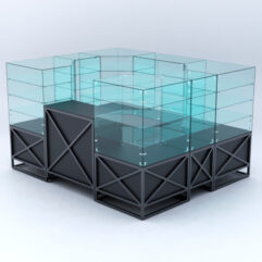 Павильон ЛОФТ СТИЛЬ в центр зала №1а (закрытый), Черный