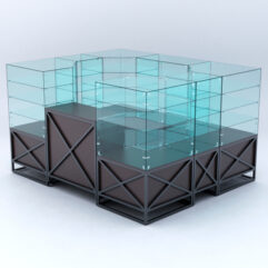 Павильон ЛОФТ СТИЛЬ в центр зала №1а (закрытый), Дуб Венге