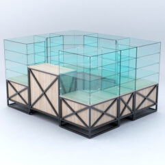 Павильон ЛОФТ СТИЛЬ в центр зала №1а (закрытый), Дуб Сонома