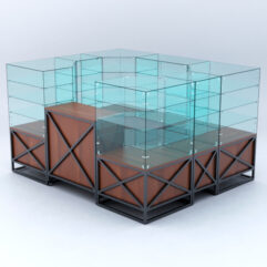 Павильон ЛОФТ СТИЛЬ в центр зала №1а (закрытый), Орех