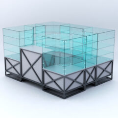 Павильон ЛОФТ СТИЛЬ в центр зала №1а (закрытый), Серый