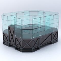 Павильон ЛОФТ СТИЛЬ в центр зала №2 (открытый), Дуб Венге