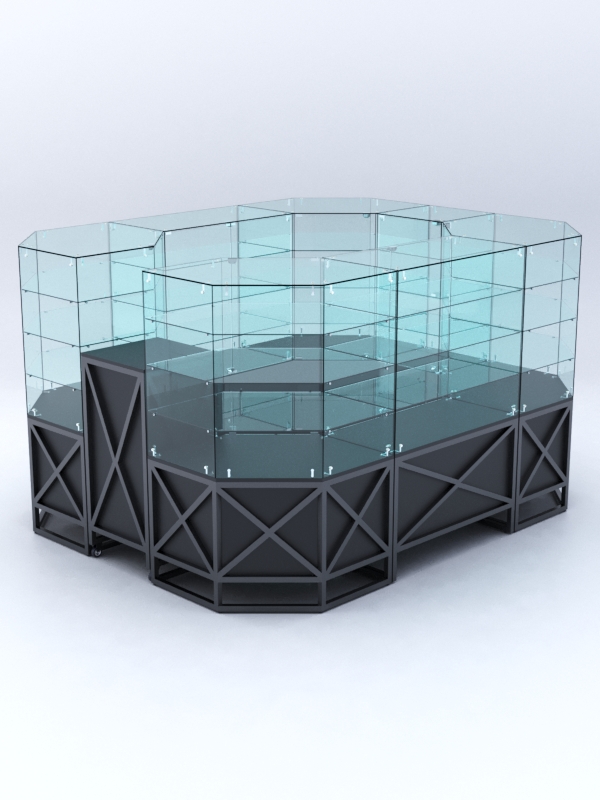 Павильон ЛОФТ СТИЛЬ в центр зала №2а (закрытый), Черный