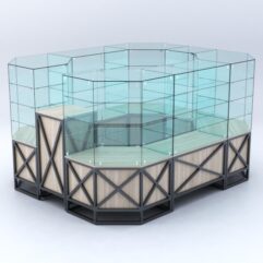 Павильон ЛОФТ СТИЛЬ в центр зала №2а (закрытый), Дуб Сонома