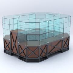 Павильон ЛОФТ СТИЛЬ в центр зала №2а (закрытый), Орех