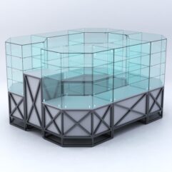 Павильон ЛОФТ СТИЛЬ в центр зала №2а (закрытый), Серый