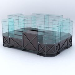 Павильон ЛОФТ СТИЛЬ в центр зала №3 (открытый), Дуб Венге