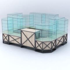 Павильон ЛОФТ СТИЛЬ в центр зала №3а (закрытый), Дуб Сонома