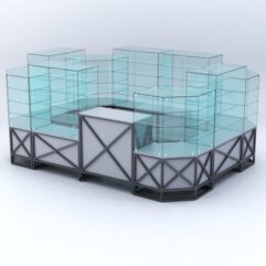 Павильон ЛОФТ СТИЛЬ в центр зала №3а (закрытый), Серый