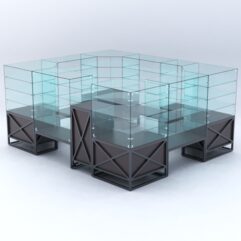 Павильон ЛОФТ СТИЛЬ в центр зала №4 (открытый), Дуб Венге