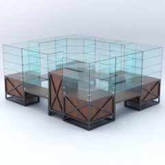 Павильон ЛОФТ СТИЛЬ в центр зала №4 (открытый), Орех