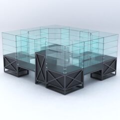 Павильон ЛОФТ СТИЛЬ в центр зала №4а (закрытый), Черный