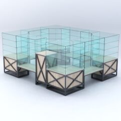 Павильон ЛОФТ СТИЛЬ в центр зала №4а (закрытый), Дуб Сонома