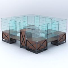 Павильон ЛОФТ СТИЛЬ в центр зала №4а (закрытый), Орех