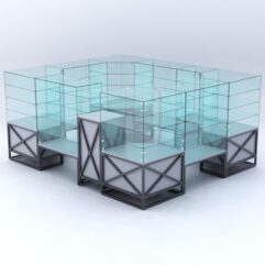 Павильон ЛОФТ СТИЛЬ в центр зала №4а (закрытый), Серый