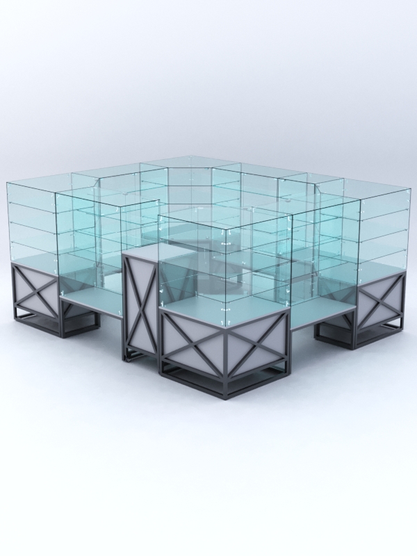 Павильон ЛОФТ СТИЛЬ в центр зала №4а (закрытый), Серый