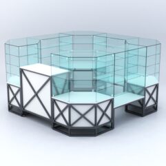 Павильон ЛОФТ СТИЛЬ в центр зала №5а (закрытый), Белый