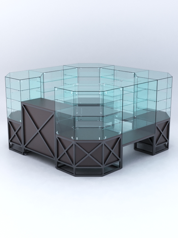 Павильон ЛОФТ СТИЛЬ в центр зала №5а (закрытый), Дуб Венге