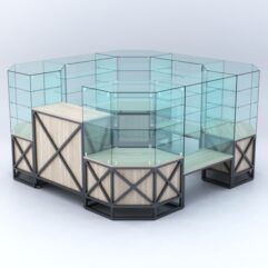 Павильон ЛОФТ СТИЛЬ в центр зала №5а (закрытый), Дуб Сонома