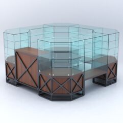 Павильон ЛОФТ СТИЛЬ в центр зала №5а (закрытый), Орех