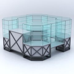 Павильон ЛОФТ СТИЛЬ в центр зала №5а (закрытый), Серый