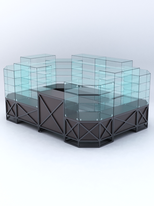 Павильон ЛОФТ СТИЛЬ в центр зала №6 (открытый), Дуб Венге