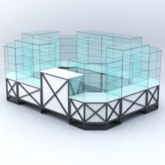 Павильон ЛОФТ СТИЛЬ в центр зала №6а (закрытый), Белый