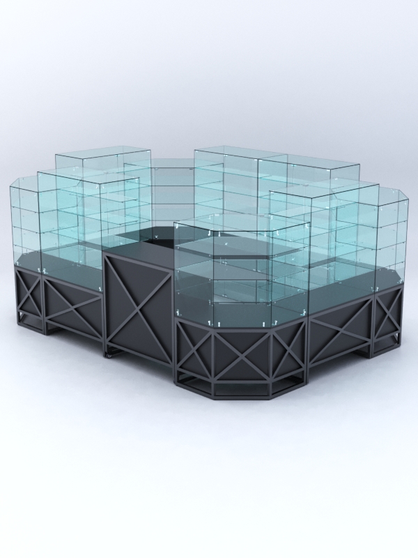 Павильон ЛОФТ СТИЛЬ в центр зала №6а (закрытый), Черный