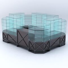 Павильон ЛОФТ СТИЛЬ в центр зала №6а (закрытый), Дуб Венге