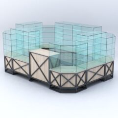 Павильон ЛОФТ СТИЛЬ в центр зала №6а (закрытый), Дуб Сонома