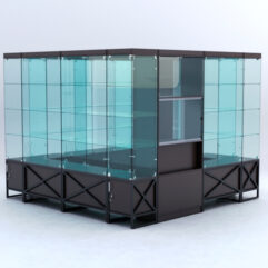 Павильон торговый ЛОФТ СТИЛЬ островной №4а, Дуб Венге