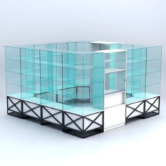 Павильон торговый ЛОФТ СТИЛЬ островной №6б, Белый