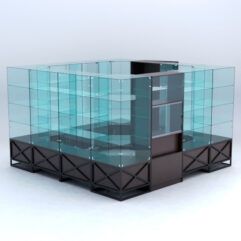 Павильон торговый ЛОФТ СТИЛЬ островной №6б, Дуб Венге