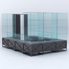 Павильон торговый ЛОФТ СТИЛЬ островной №8б, Дуб Венге