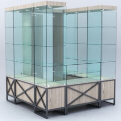 Павильон торговый ЛОФТ СТИЛЬ островной №9а, Дуб Сонома