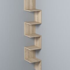 Полка настенная ВАЙБ №1, Дуб Сонома