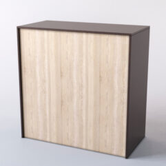 Кассовый прилавок СШ Элит №1, Дуб Венге и Дуб Сонома