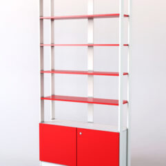 Витрина СШ Элит №5, Белый + Красный