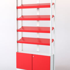 Витрина СШ Элит №4, Белый + Красный