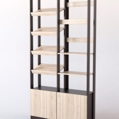 Витрина СШ Элит №3, Дуб Венге и Дуб Сонома