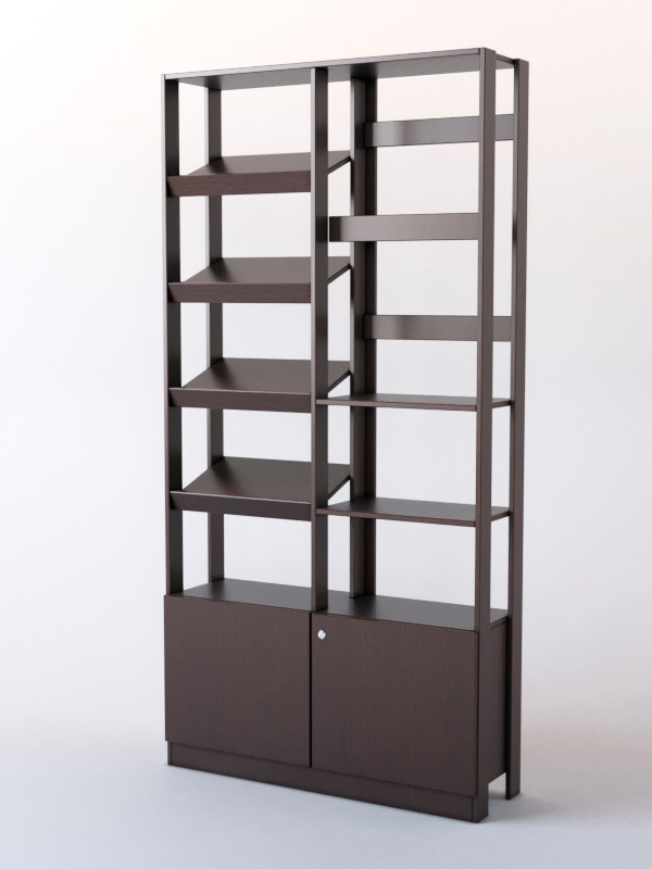 Витрина СШ Элит №3, Дуб Венге