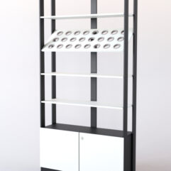 Витрина СШ Элит №2, Черный и Белый