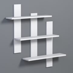 Полка настенная ВАЙБ №2, Белый